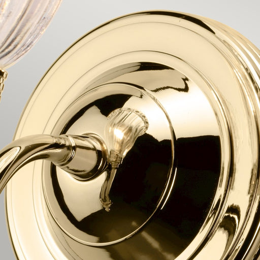 Lucas McKearn Carroll 1Lt Bath/Vanity, Polished Bronze/Clear