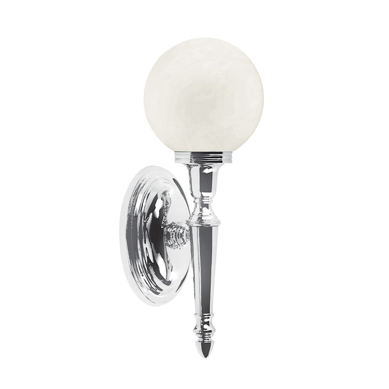 Lucas McKearn Dryden 1 Light Bath/Vanity, Polished Chrome/Etched - BB-DRYDEN4-PC