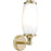 Lucas McKearn Eliot 1 Light Bath/Vanity, Polished Brass/Opal