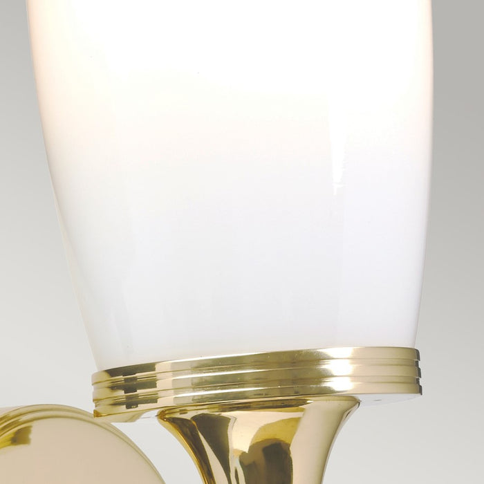 Lucas McKearn Eliot 1 Light Bath/Vanity, Polished Brass/Opal