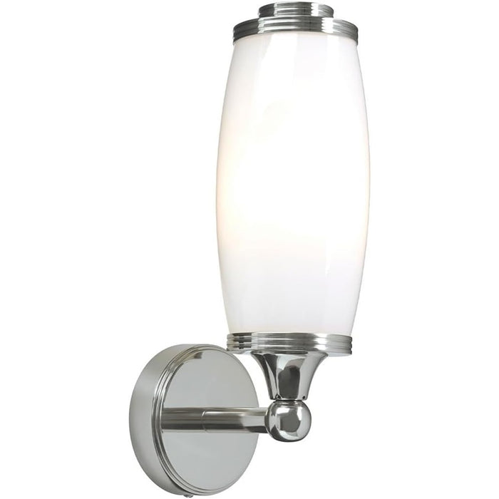 Lucas McKearn Eliot 1 Light Bath/Vanity, Polished Chrome/Opal
