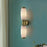 Lucas McKearn Eliot 2 Light Bath/Vanity, Polished Brass/Opal