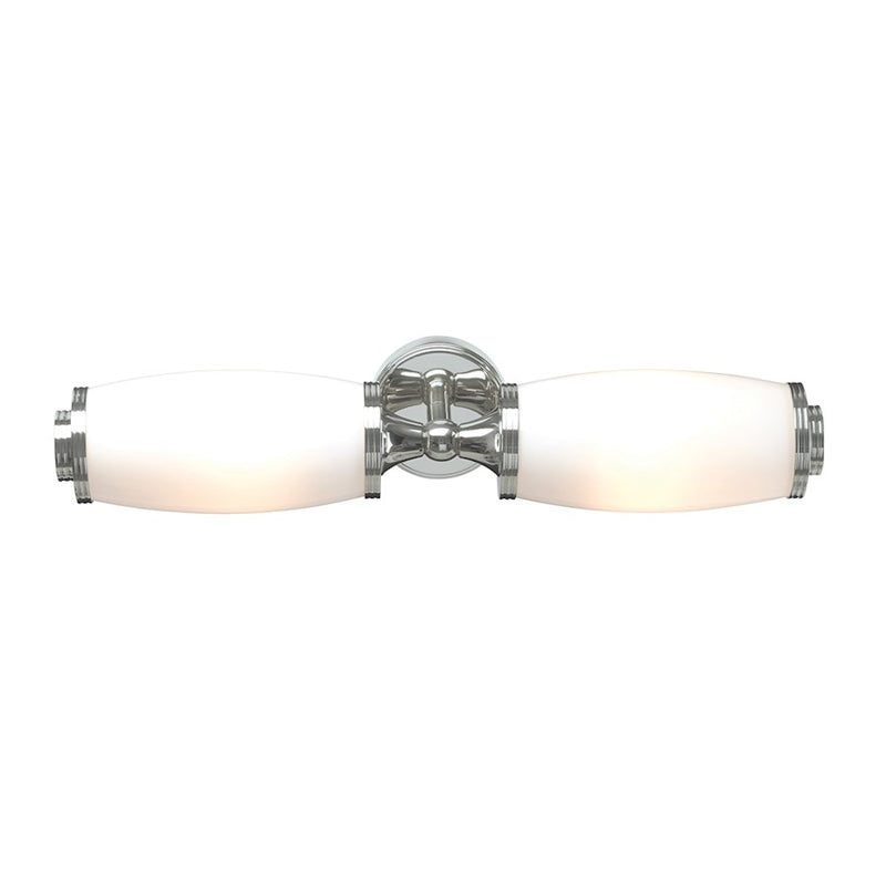 Lucas McKearn Eliot 2 Light Bath/Vanity, Polished Chrome/Opal - BB-ELIOT2-PC