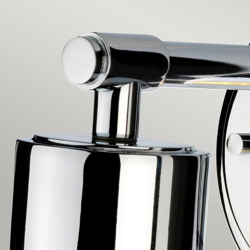 Lucas McKearn Morvah 1 Light Bath/Vanity, Polished Chrome/Clear