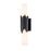 Lucas McKearn Marvel 2 Light Bath/Vanity, Matte Black/Opal Etched - BB0517MB-2