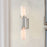 Lucas McKearn Marvel 1Lt Bath/Vanity, Polished Nickel/Opal Etched