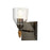 Lucas McKearn Felice 1 Light Bath/Vanity, Dark Bronze/Gold F2 - BB1000DB-1-F2G