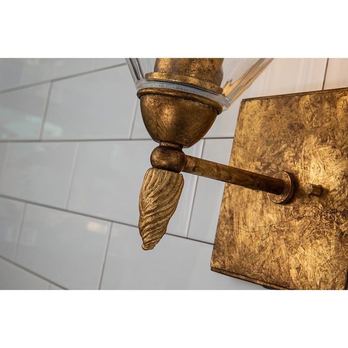 Lucas McKearn Felice 1 Light Bath/Vanity, Gold F2