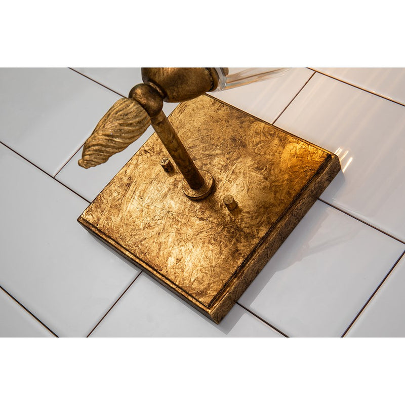 Lucas McKearn Felice 1 Light Bath/Vanity, Gold F2