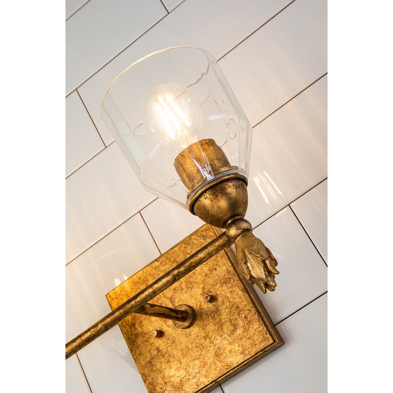 Lucas McKearn Felice 2 Light Bath/Vanity, Gold F1