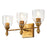 Lucas McKearn Felice 3 Light Bath/Vanity, Gold F1 - BB1000G-3-F1G