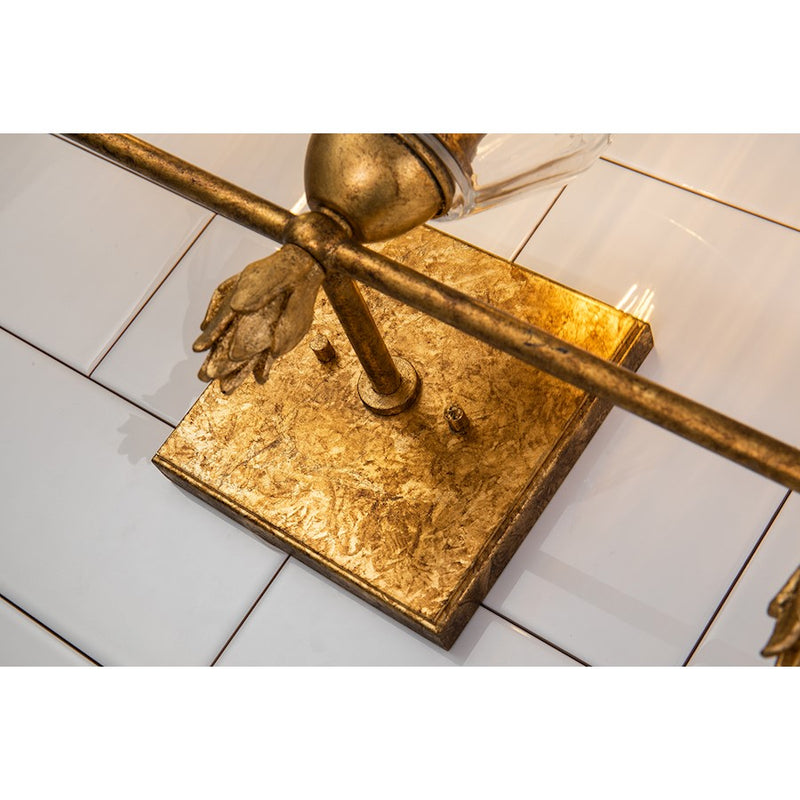 Lucas McKearn Felice 3 Light Bath/Vanity, Gold F1