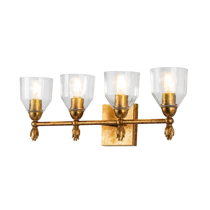 Lucas McKearn Felice 4 Light Bath/Vanity, Gold F1 - BB1000G-4F1G