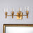 Lucas McKearn Felice 4 Light Bath/Vanity, Gold F1