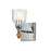 Lucas McKearn Felice 1 Light Bath/Vanity, Chrome/Gold F1 - BB1000PC-1-F1G