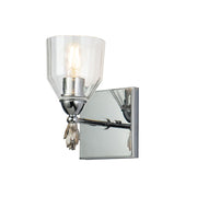 Lucas McKearn Felice 1Lt Bath/Vanity, Polished Chrome/Silver F1 - BB1000PC-1-F1S