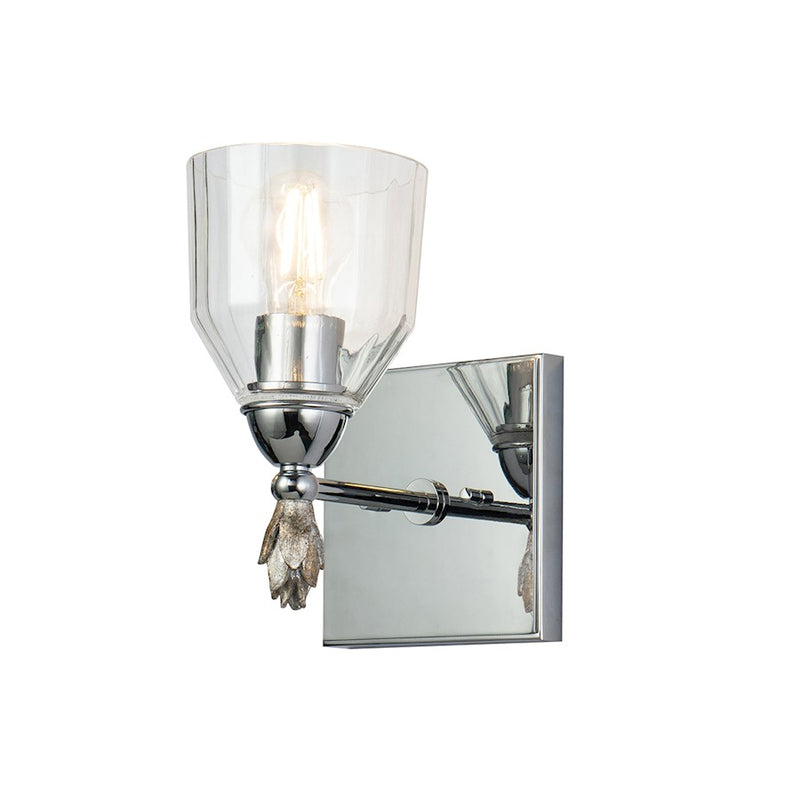 Lucas McKearn Felice 1Lt Bath/Vanity, Polished Chrome/Silver F1 - BB1000PC-1-F1S