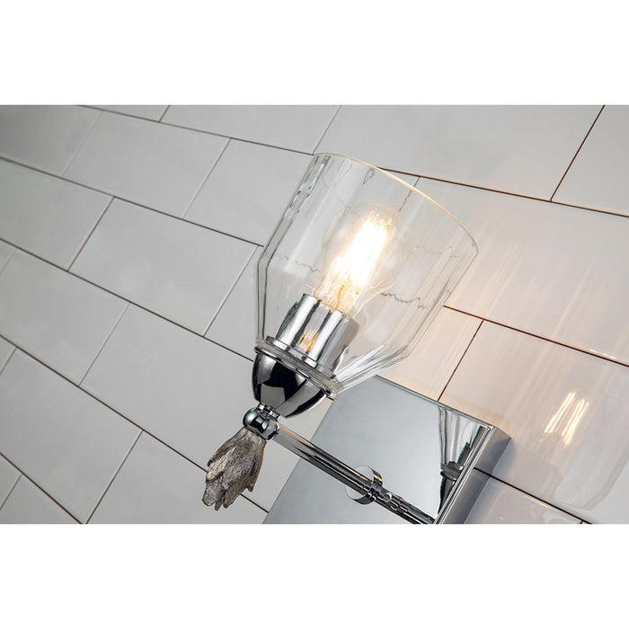 Lucas McKearn Felice 1Lt Bath/Vanity, Polished Chrome/Silver F1