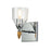 Lucas McKearn Felice 1 Light Bath/Vanity, Chrome/Gold F2 - BB1000PC-1-F2G