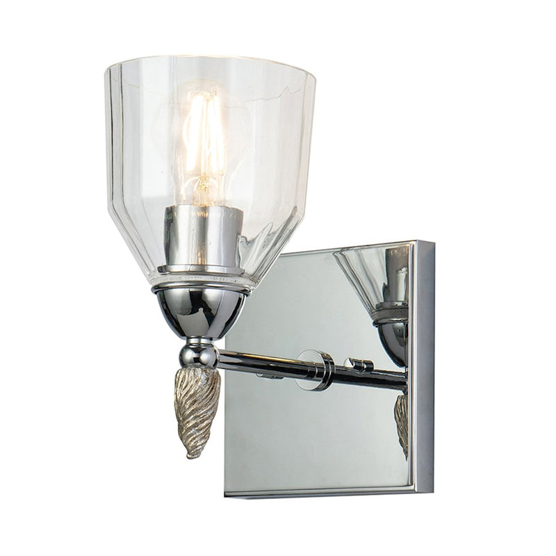 Lucas McKearn Felice 1Lt Bath/Vanity, Polished Chrome/Silver F2 - BB1000PC-1-F2S