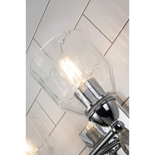 Lucas McKearn Felice 2Lt Bath/Vanity, Polished Chrome/Silver F1