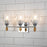 Lucas McKearn Felice 3 Light Bath/Vanity, Chrome/Gold F1