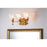 Lucas McKearn Star 3 Light Bath/Vanity, Gold Leaf