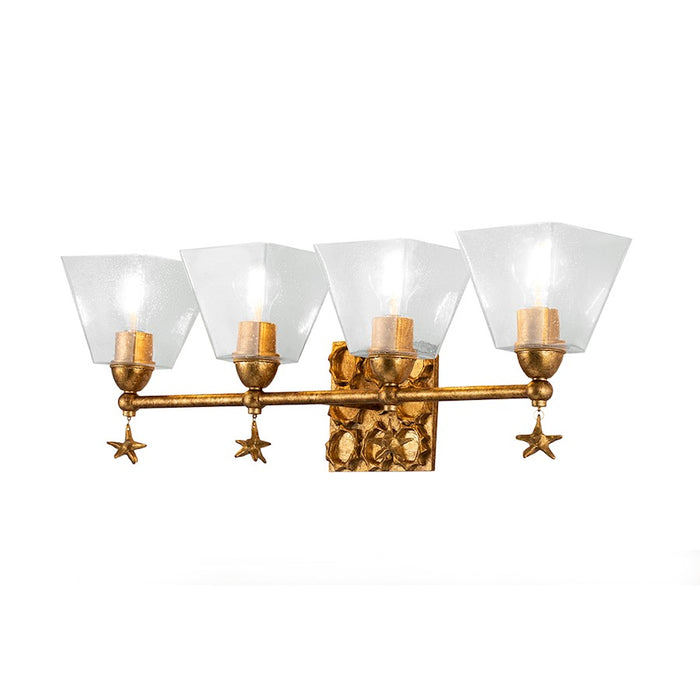 Lucas McKearn Star 4 Light Bath/Vanity, Gold - BB1002G-4