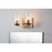 Lucas McKearn Bolivar 2 Light Bath/Vanity, Antique Brass