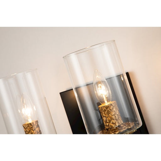 Lucas McKearn Bolivar 2 Light Bath/Vanity, Matte Black