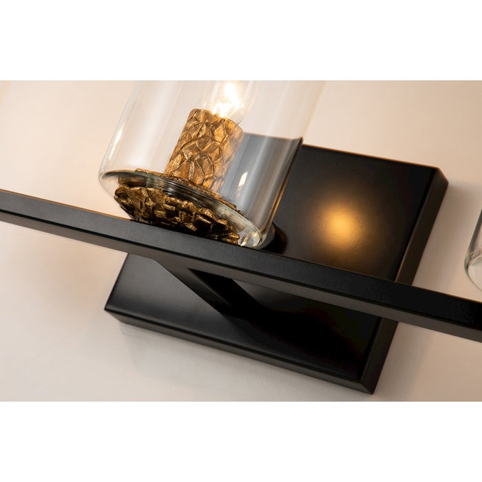 Lucas McKearn Bolivar 3 Light Bath/Vanity, Matte Black