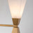 Lucas McKearn Bowtie 3 Light Bath/Vanity, Laquered Gold/Opal Etched