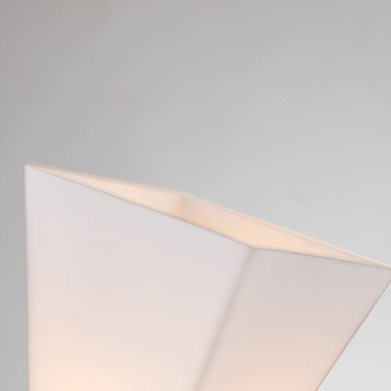 Lucas McKearn Bowtie 1 Light Bath/Vanity, Matte Black/Opal Etched