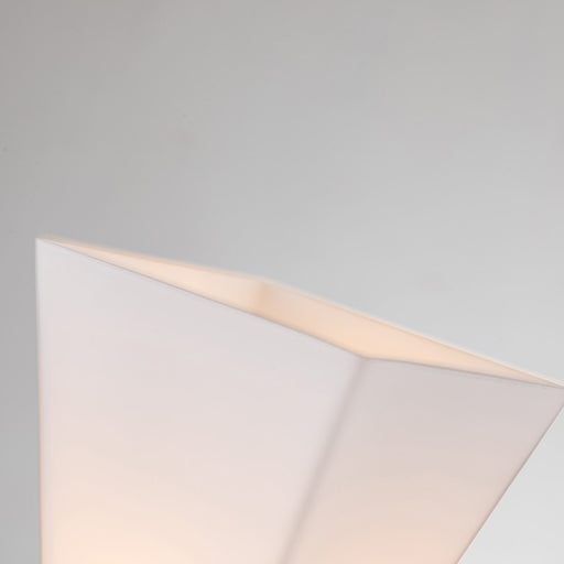 Lucas McKearn Bowtie 1 Light Bath/Vanity, Matte Black/Opal Etched