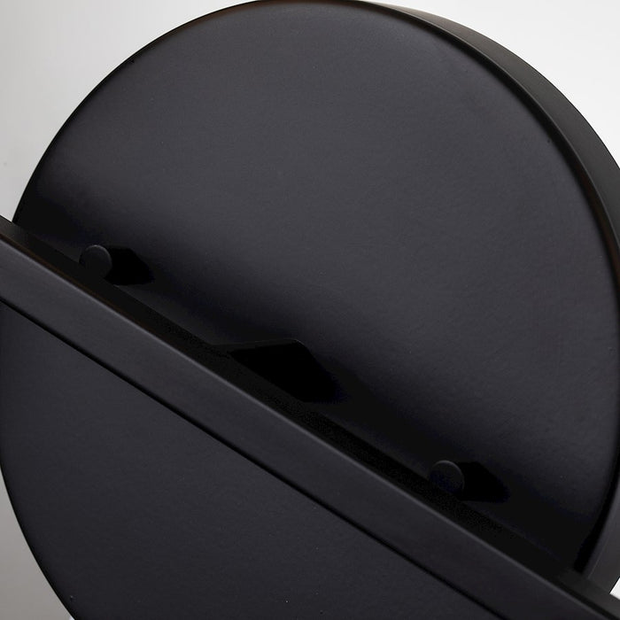 Lucas McKearn Bowtie 2 Light Bath/Vanity, Matte Black/Opal Etched
