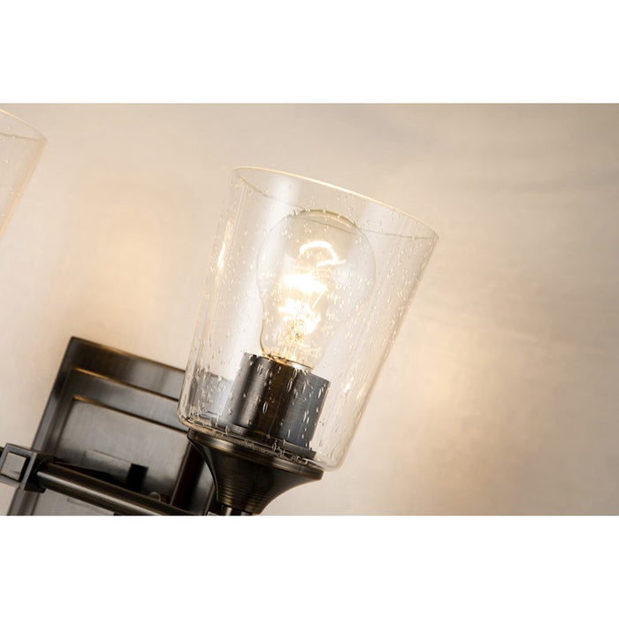 Lucas McKearn Vetiver 2 Light Bath/Vanity, Dark Bronze/Gold F1