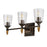 Lucas McKearn Vetiver 3 Light Bath/Vanity, Dark Bronze/Gold F2