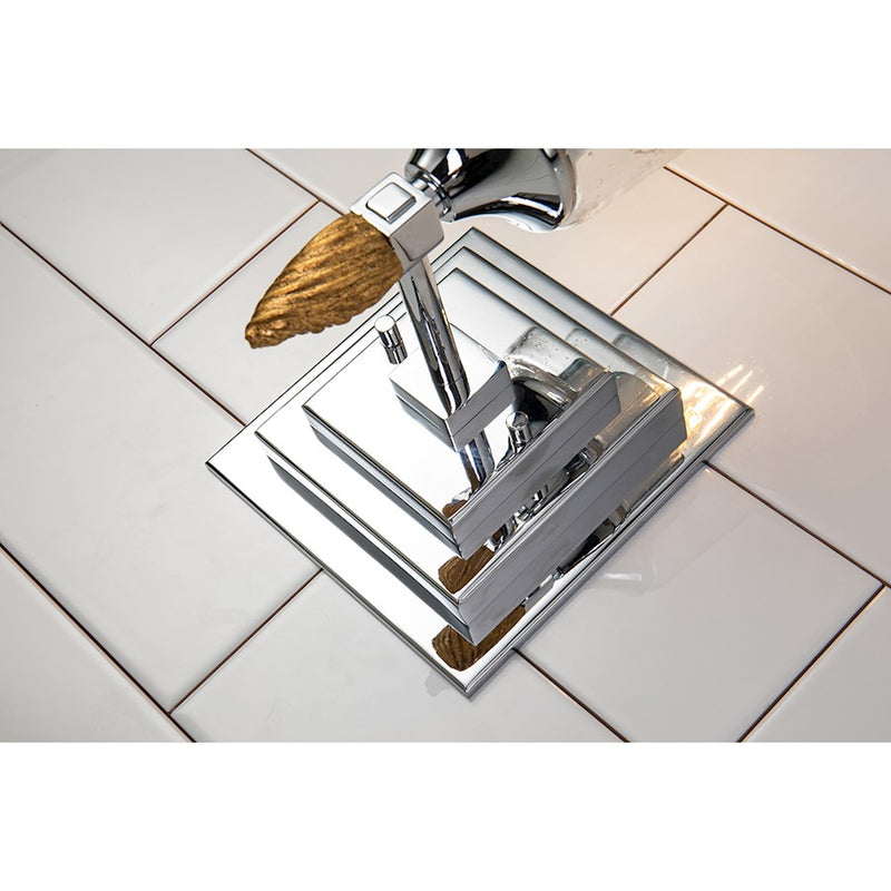 Lucas McKearn Vetiver 1 Light Bath/Vanity, Chrome/Gold F2