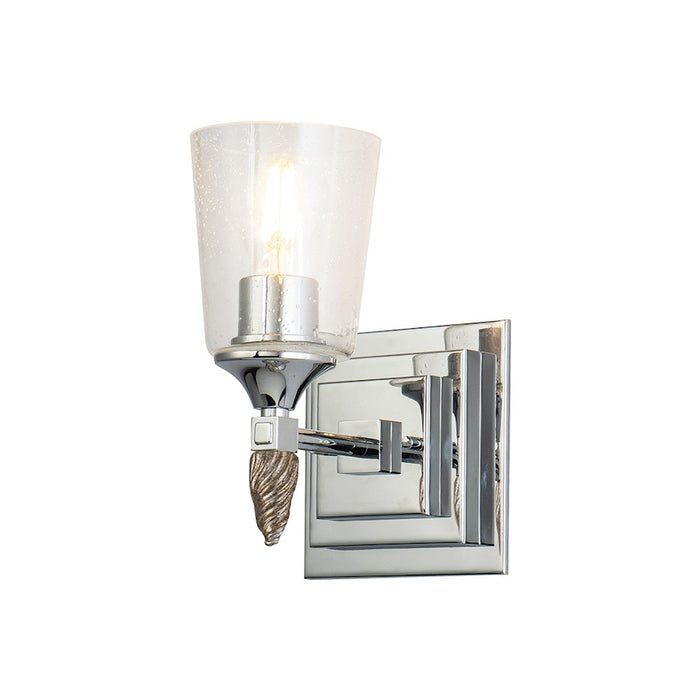 Lucas McKearn Vetiver 1Lt Bath/Vanity, Chrome/Silver F2 - BB1022PC-1-F2S