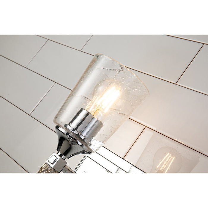 Lucas McKearn Vetiver 1Lt Bath/Vanity, Chrome/Silver F2