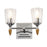 Lucas McKearn Vetiver 2Lt Bath/Vanity, Chrome/Silver F1 - BB1022PC-2-F1S