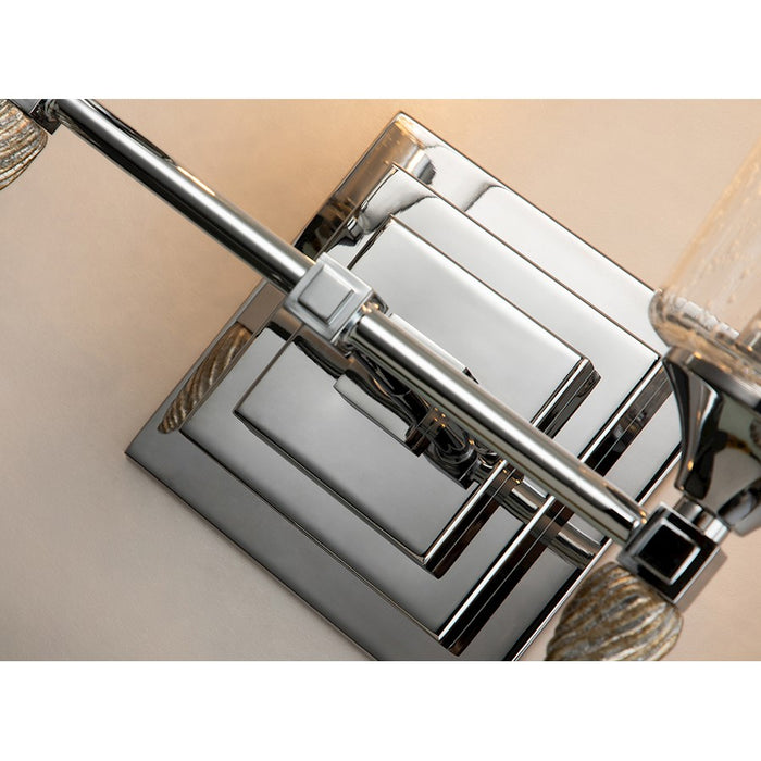 Lucas McKearn Vetiver 2Lt Bath/Vanity, Chrome/Silver F2