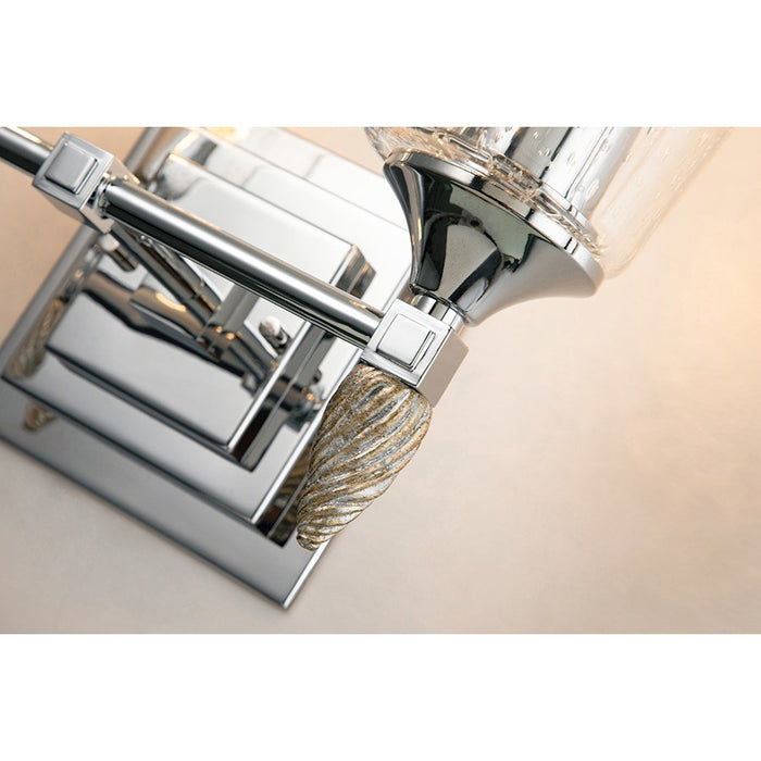 Lucas McKearn Vetiver 2Lt Bath/Vanity, Chrome/Silver F2