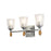 Lucas McKearn Vetiver 3 Light Bath/Vanity, Chrome/Gold F1 - BB1022PC-3-F1G