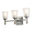 Lucas McKearn Vetiver 3Lt Bath/Vanity, Polished Chrome/Silver - BB1022PC-3-F1S