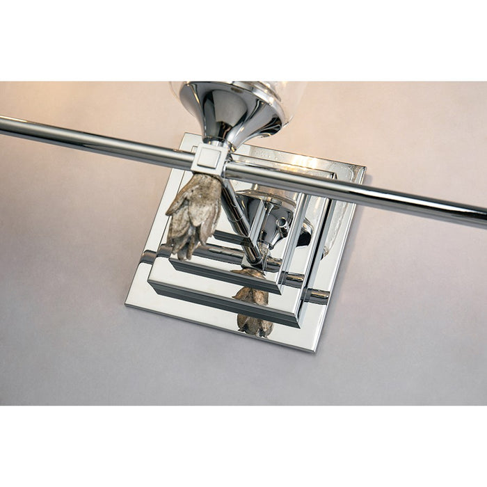 Lucas McKearn Vetiver 3Lt Bath/Vanity, Polished Chrome/Silver