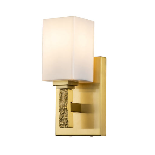 Lucas McKearn Jack 1 Light Bath/Vanity, Aged Brass/Opal - BB1101AGB-1