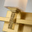 Lucas McKearn Jack 3 Light Bath/Vanity, Aged Brass/Opal