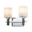 Lucas McKearn Jack 2 Light Bath/Vanity, Polished Chrome/Opal - BB1101PC-2