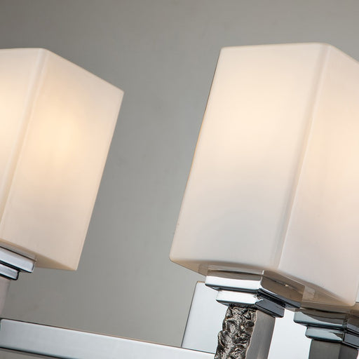 Lucas McKearn Jack 3 Light Bath/Vanity, Polished Chrome/Opal